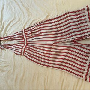 Striped Halter Jumpsuit
